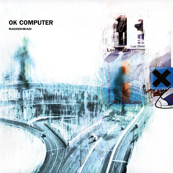 OK Computer by Radiohead album cover