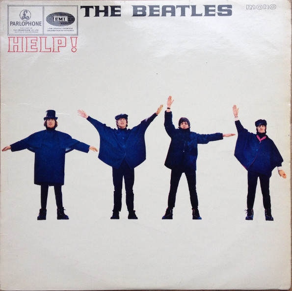 "Help!" album cover (Parlophone version)